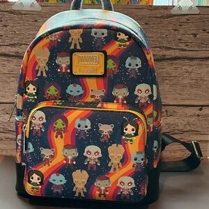 Loungefly Marvel Guardians Rainbow Backpack